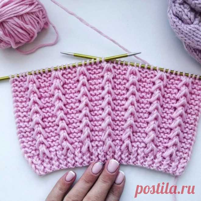 Красивый рельефный объемный узор