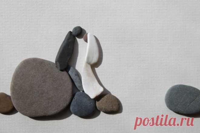 Камни в картинах (трафик) / Декор стен / ВТОРАЯ УЛИЦА