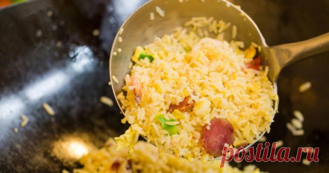 Как правильно жарить рис? — Вкусные рецепты