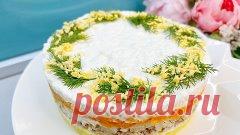 Вкусный салатик с морской капустой.