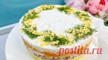 Вкусный салатик с морской капустой.