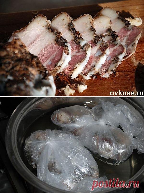 САЛО В ПАКЕТЕ. - Простые рецепты Овкусе.ру
