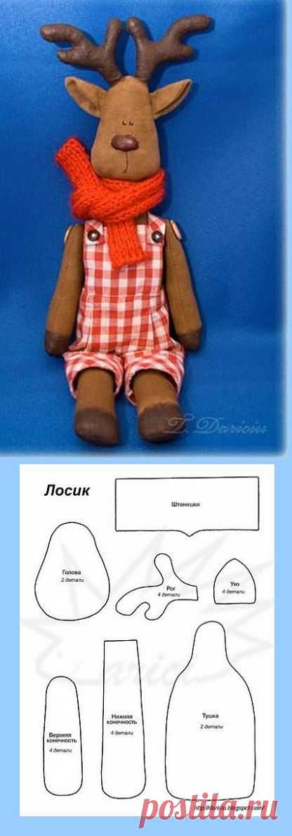 Мягкая игрушка.Лекала