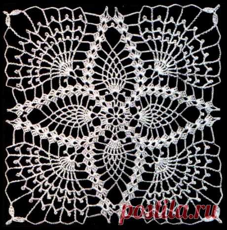 Секреты из "Дуплета". Мотивы. https://vk.com/album-6871914_262904223
#квадратный_мотив_@knitting_ptz