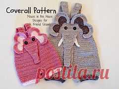 Ravelry: Animal Coveralls pattern by Melissa R. M. Frank
