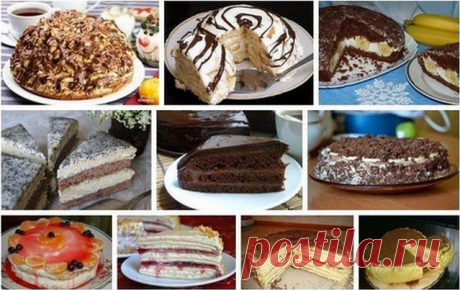 Кулинарные рецепты: 10 вкуснейших домашних тортиков