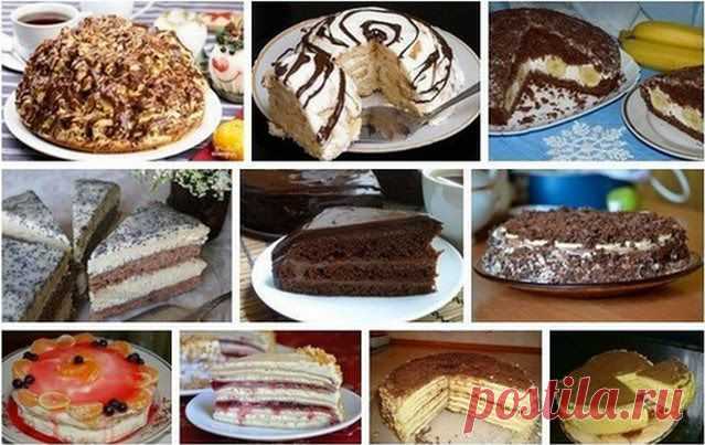 Кулинарные рецепты: 10 вкуснейших домашних тортиков