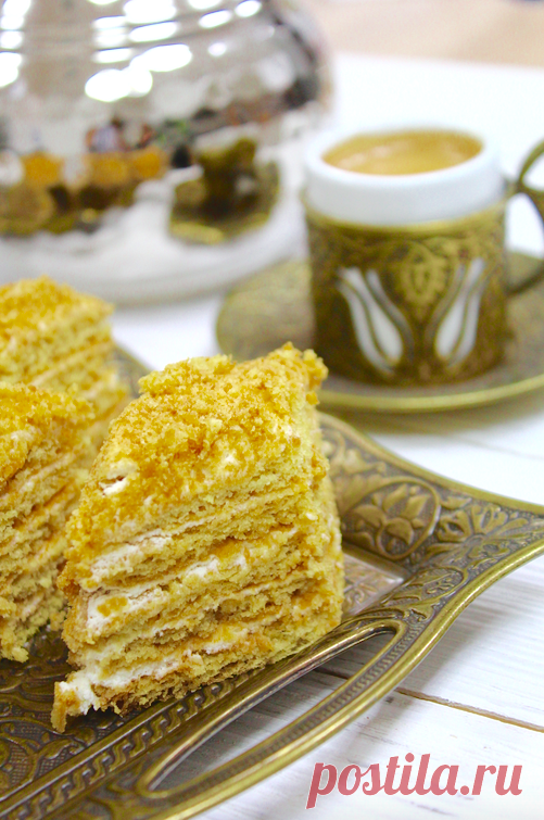 ТОРТ СМЕТАННИК ИЛИ МЕДОВИК БЕЗ МЕДА