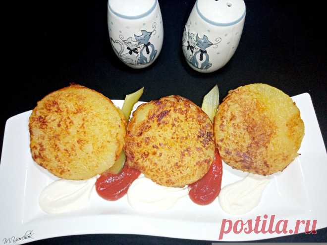Колдуны (драники) с куриным фаршем - рецепт автора Марина Юрчук (Рудь)