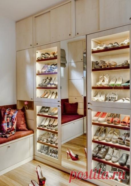 Оригинальные идеи для хранения обуви, которые помогут преобразить интерьер прихожей | Мой дом