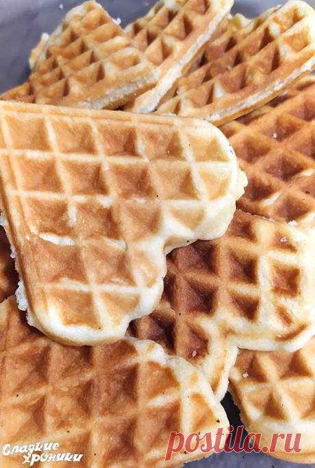 Рецепт венских вафель - как приготовить в вафельнице пошагово - Сладкие хроники