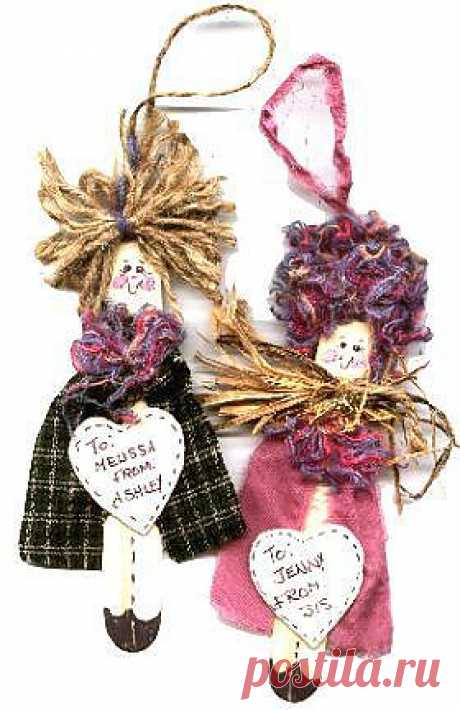 Jumbo Craft Stick Angels — craftbits.com