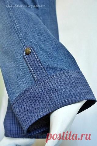 Как удлинить детские джинсы (Шитье и крой) &#8212; Журнал Вдохновение Рукодельницы