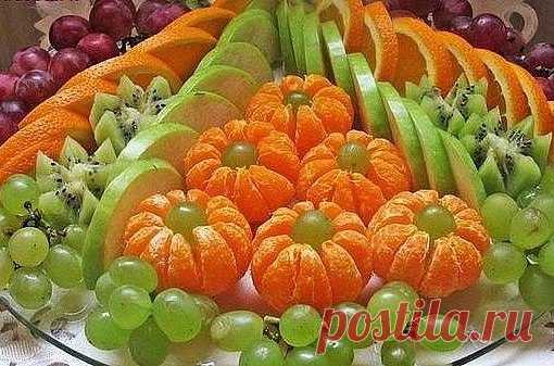 КРАСИВАЯ ПОДАЧА ФРУКТОВ