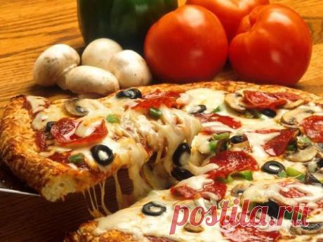 Пицца с курицей - tochka.net