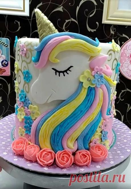 Торт-единорог | andrey-eltsov.ru
