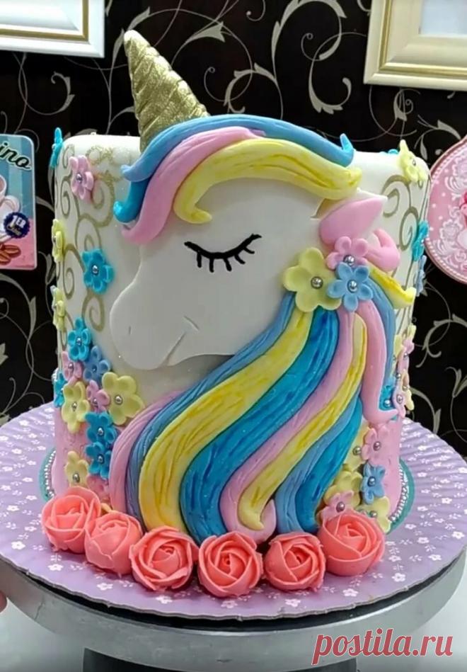 Торт-единорог | andrey-eltsov.ru