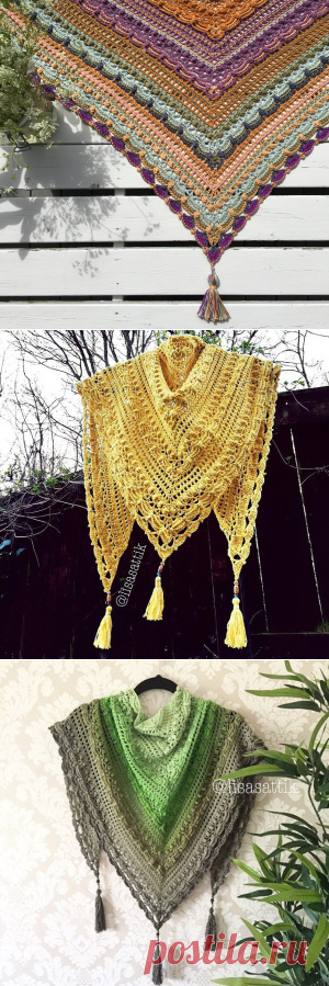 Lost in Time Shawl / Sjal