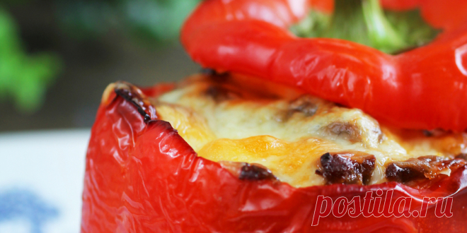 Перец, фаршированный кускусом с грибами : Овощные блюда : Кулинария : Subscribe.Ru