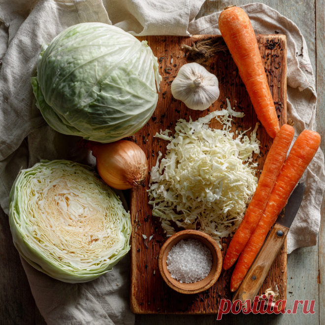 Квашеная капуста — три способа на любой вкус!