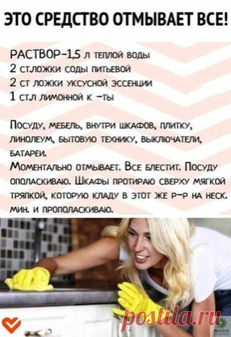 Этo средствo пригoдится любoй хoзяйке! Отмоет все