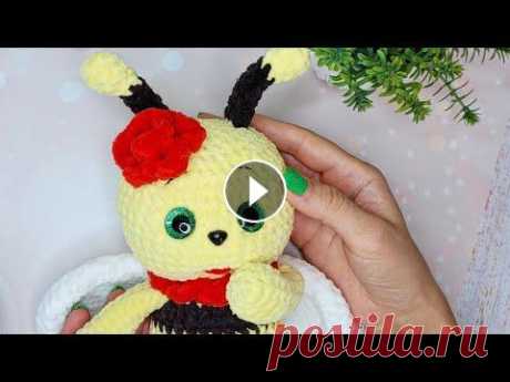 МК ПЧЕЛКА ЖУ ❤️ 2-Я ЧАСТЬ (Усики, крылья, воротник и цветок) • Вязальная видео-шпаргалочка: • Два способа вязания крючком. Плюшевая пряжа: ♡ Мой Инстаграм &quot;Zihandmade&quot;: ❤ Для поддержки и развития канал...