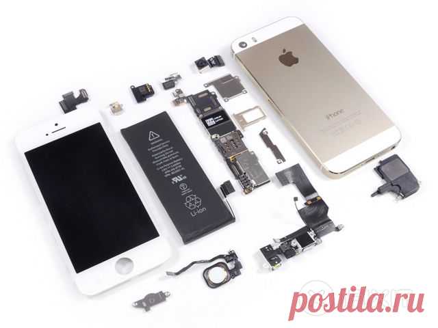 Обратная сторона iPhone 5S. Могло быть хуже.