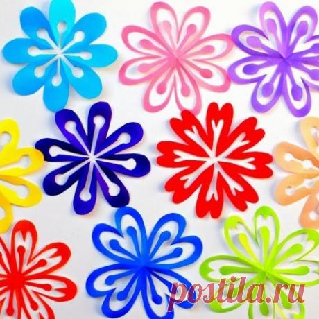 Создаем цветы ! - Поделки с детьми | Деткиподелки