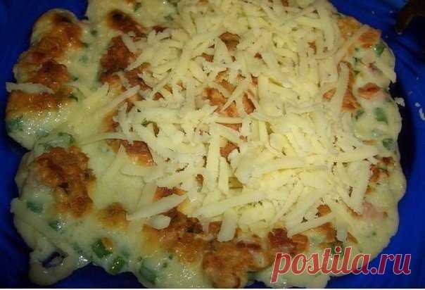 Эксперимент удался на славу — вкуснейшие яичные лепешки на завтрак