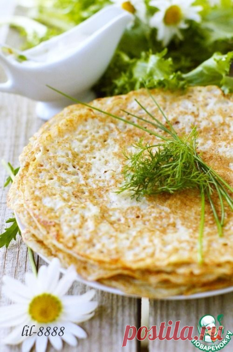 Блины из сырого картофеля - кулинарный рецепт