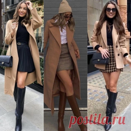 Сегодняшняя фото подборка станет подсказкой для создания модных осенних образов 2022-2023 года
