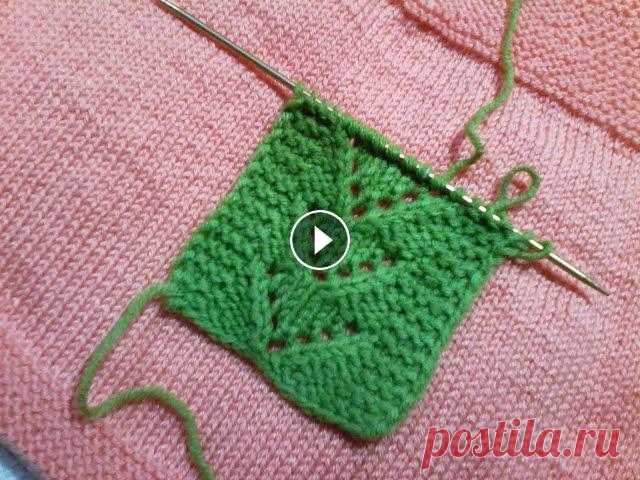 ажурный узор ёлочка вязаный спицами схема ажурной ёлочки...