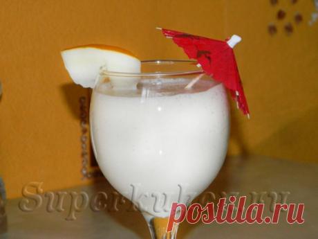 Коктейль из дыни и банана