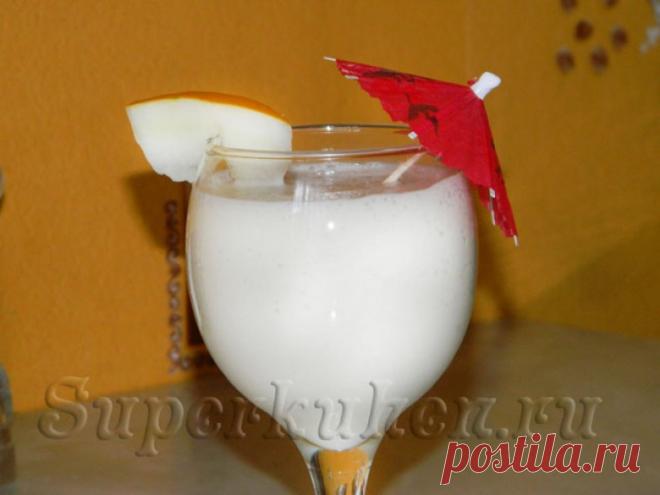 Коктейль из дыни и банана