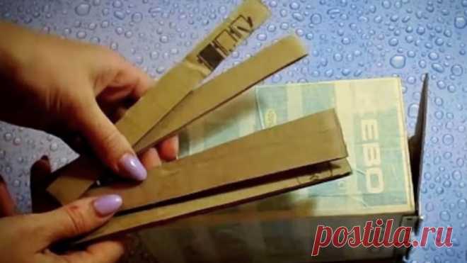 Это нужно в каждом доме! Крутая идея для туалета из картона