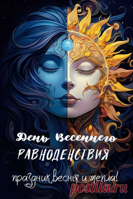 Сегодня ночь и день сравнялись,
Сегодня праздник у весны,
Немного до тепла осталось,
И снятся уж о лете сны.