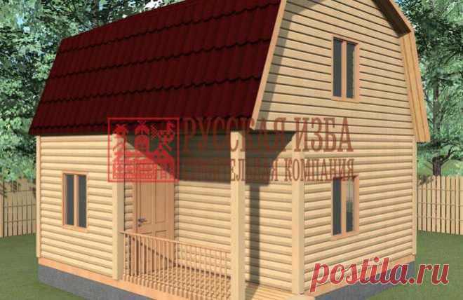 Проекты домов из бруса &mdash; Русская Изба