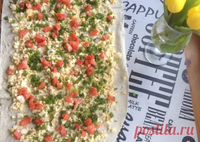 Вкуснейший лаваш с красной рыбой - пошаговый рецепт с фото. Автор рецепта Яна Мармиль . - Cookpad