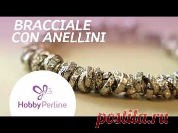 Come Realizzare Bracciale Con Anellini | TUTORIAL- HobbyPerline.com