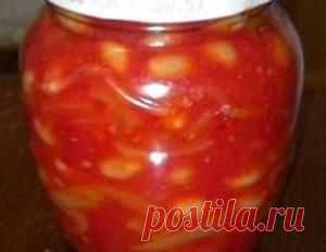 Лечо с фасолью