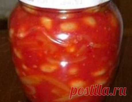 Лечо с фасолью