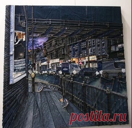 Джинсовые города / Переделка джинсов / Своими руками - выкройки, переделка одежды, декор интерьера своими руками - от ВТОРАЯ УЛИЦА