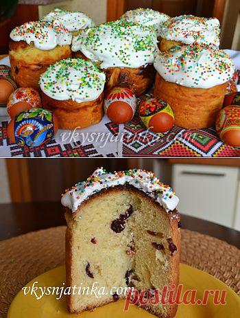 Рецепт кулича на Пасху - рецепт с фото