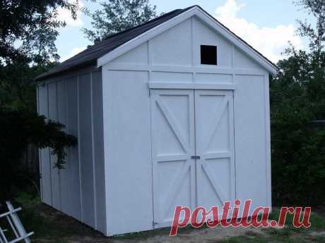 Хозяйственный сарайчик на даче — 6 соток