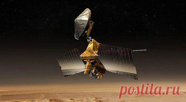 Компьютерный сбой ввел марсианский зонд в спящий режим / Интересный космос