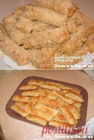 Слоеные пирожные “Сладкие пальчики” | Харч.ру - рецепты для любителей вкусно поесть