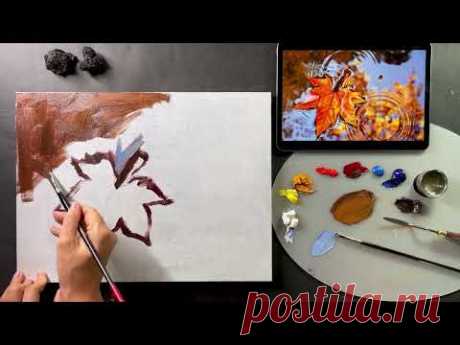 🔥Мастер-класс от художника клуба "ХУДОЖКА" Александры Чёрной