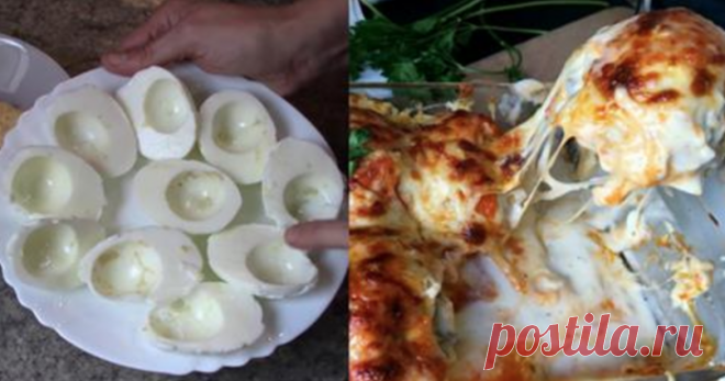 Казалось бы, обычные продукты(Фарш и вареные яйца) а запеканка ..