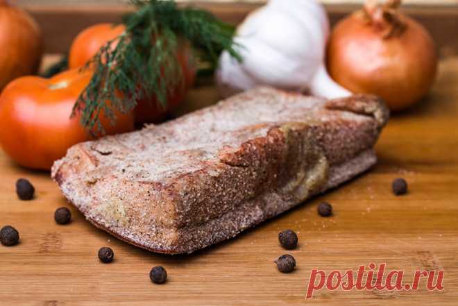 Как посолить сало