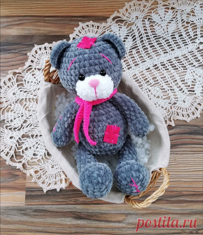 PDF Серый мишка. FREE amigurumi crochet pattern. Бесплатный мастер-класс, схема описание для вязания амигуруми крючком. Игрушки своими руками! Медведь, медвежонок, teddy bear, oso de peluche, suportar, ours, bär, भालू, ayı, くま, niedźwiedź, medvěd, bära. #амигуруми #amigurumi #amigurumidoll #amigurumipattern #freepattern #freecrochetpatterns #crochetpattern #crochetdoll #crochettutorial #patternsforcrochet #вязание #вязаниекрючком #handmadedoll #рукоделие #ручнаяработа #pattern #tutorial #häkeln